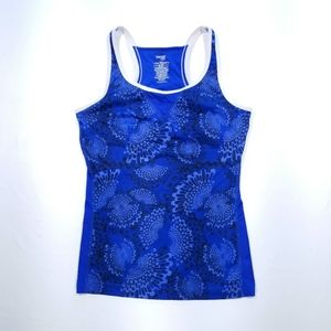 Danskin top swimwear size M blue